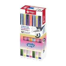 Roller gel borrable BORRAX SE / Caja 12 SUNSET