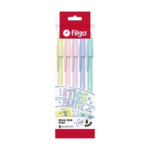 Bol&iacute;grafo STICK CL&Aacute;SICO 024 1.0 PASTEL / Flow Pack 5 azul