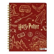 Cuaderno A4 Tapa Dura 96 hjs. Harry Potter