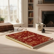 Cuaderno A4 Tapa Dura 96 hjs. Harry Potter