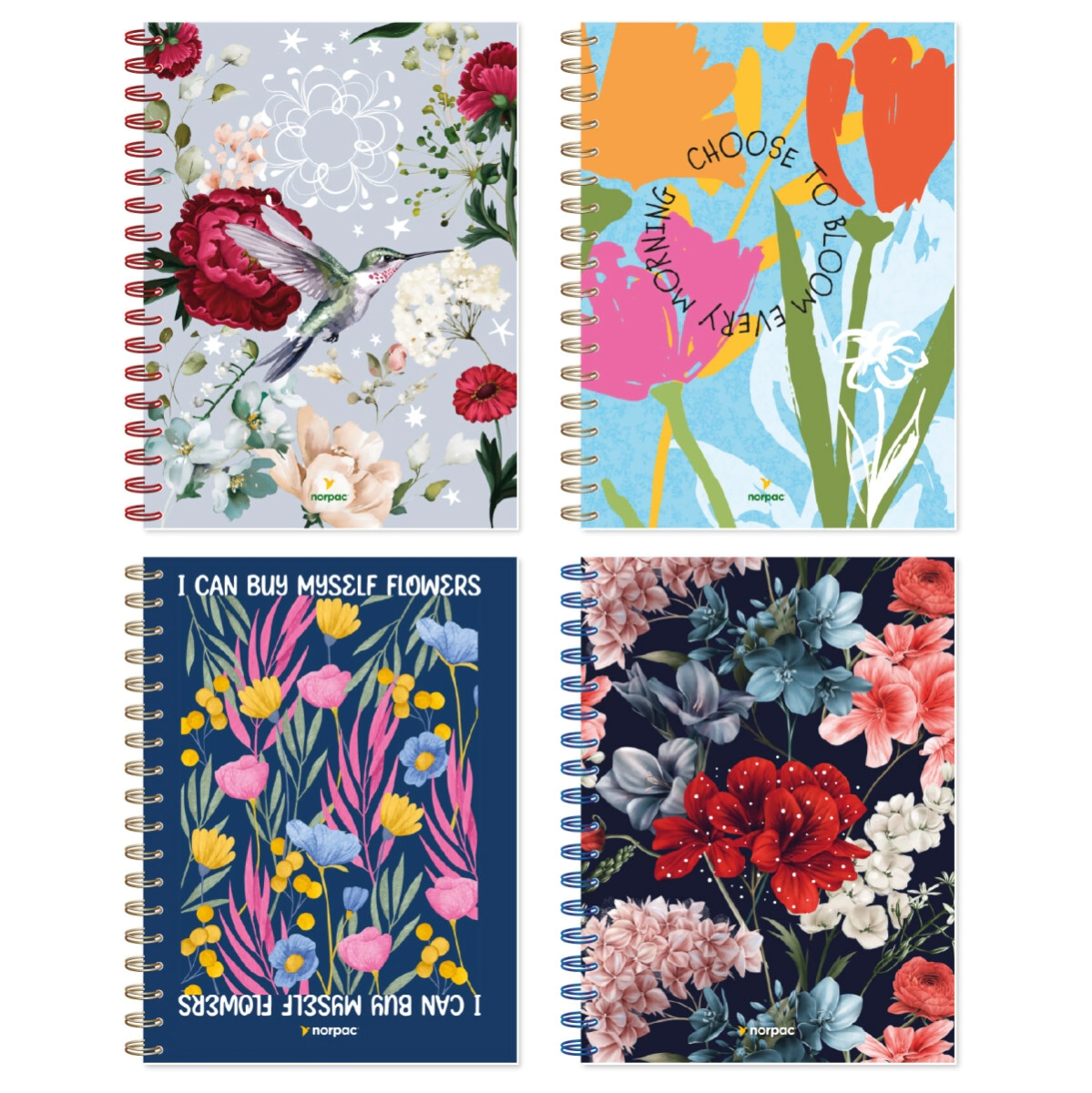 CUADERNO NORPAC TAPA DURA A5 RAYADO 90 HOJ LINEA FANTASY