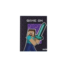 Cuaderno 16x21 T/D Cosido 48 hjs. Minecraft