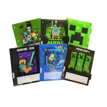 Separadores N3 Minecraft Con solapa x6