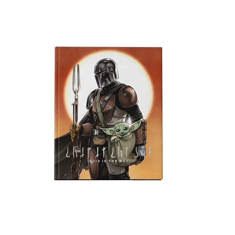 Cuaderno 16x21 T/D Cosido 48 hjs. Star Wars