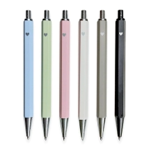 BOLIGRAFO RETRACTIL BONN EN CAJA CARTON EN 6 COLORES
