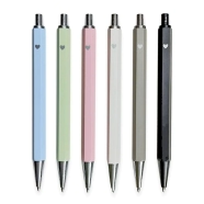 BOLIGRAFO RETRACTIL BONN EN CAJA CARTON EN 6 COLORES