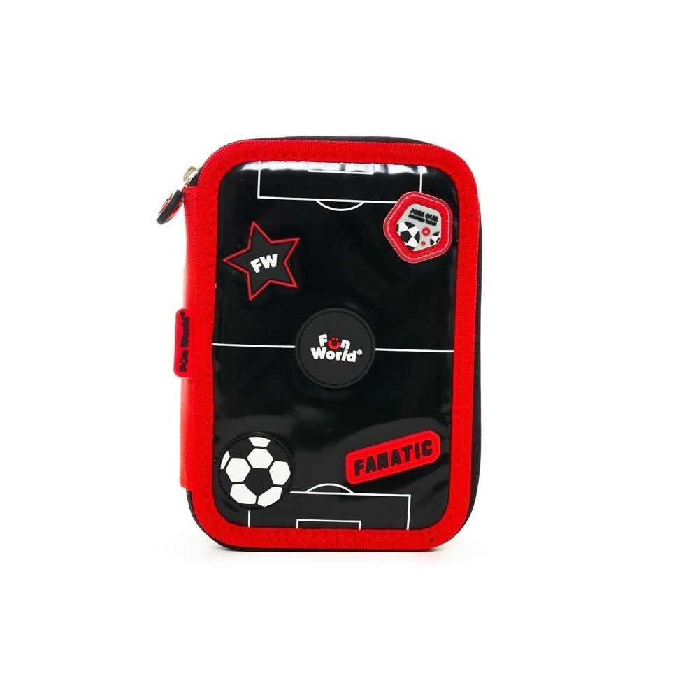 CARTUCHERA FUN WORLD 2 PISOS FANATIC