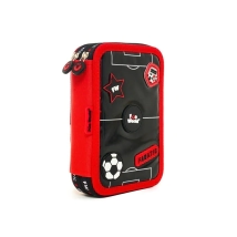 CARTUCHERA FUN WORLD 2 PISOS FANATIC