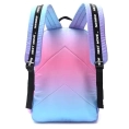 Mochila Think Happy Rainbow Arcoiris  32x45x15cm 18"
