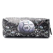 Cartuchera rectangular 1 cierre Let �s Play Futbol pelota 20x8.5x6cm