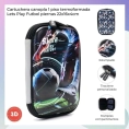 Cartuchera 1 piso termoformada Let �s Play Futbol piernas 22x16x4cm