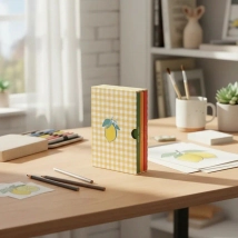 SET 3 CUADERNOS A6 P/JOURNALING CITRIC