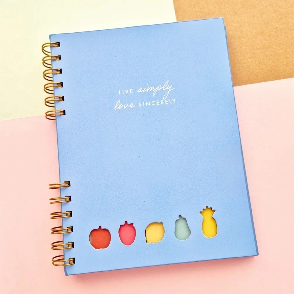 CUADERNO ESPIRAL A5 80 hjs CITRIC