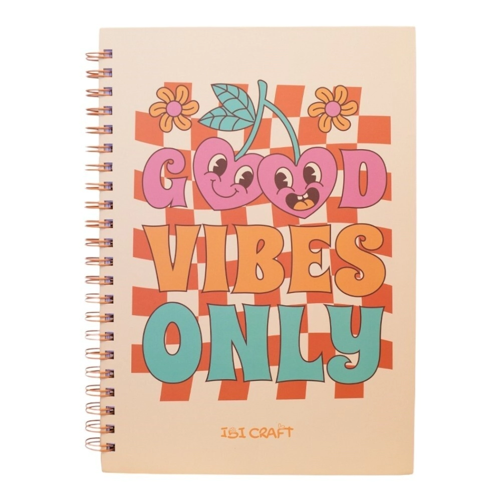 CUADERNO A4 ESPIRALADO 96hjs T/DURA IBICRAFT "GOOD