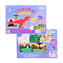 Album + stickers Reusables Dino