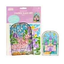 Kit de Vitral con Sticker - Castillo