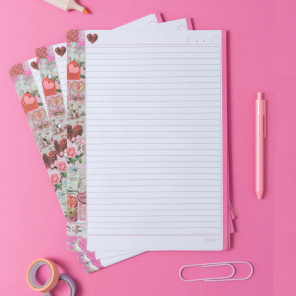 REPUESTO A4 CON DISE&Ntilde;O RAYADO X 80 HOJAS 80GRS. V10900