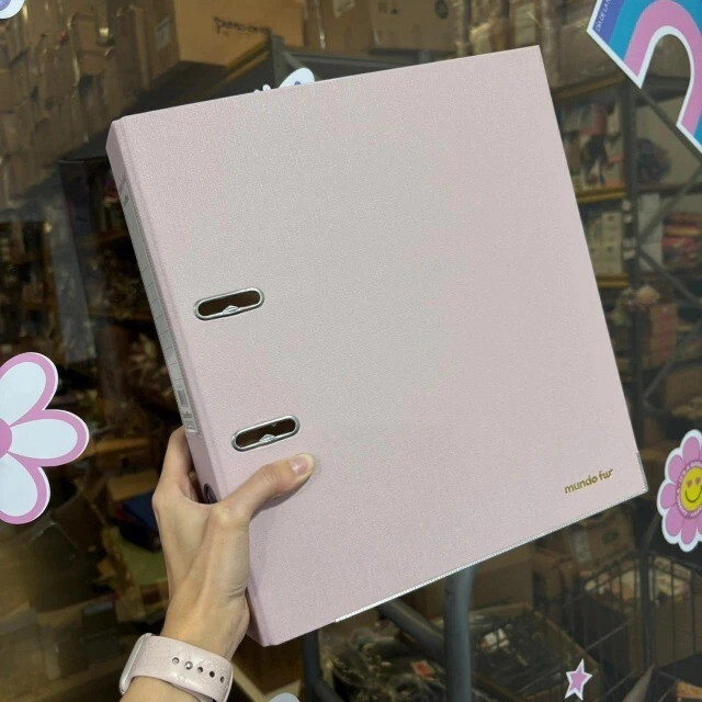 BIBLIORATO FW A4 LOMO ANGOSTO  TERRA LAVANDA