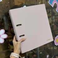 BIBLIORATO FW A4 LOMO ANCHO (7CM) TERRA MALVA