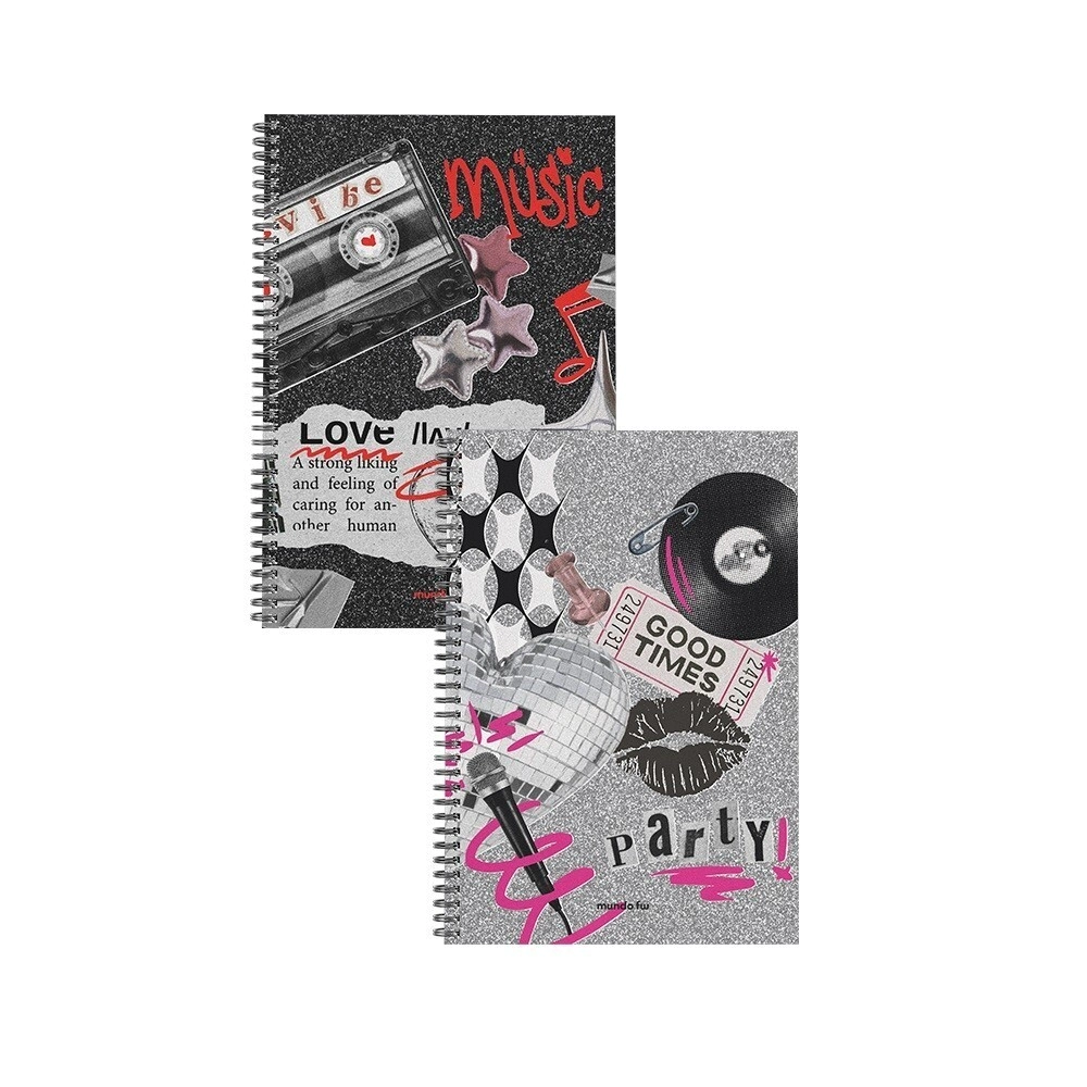 CUAD. FW A4 SEMIRRIGIDO GLOW 80hjs RY