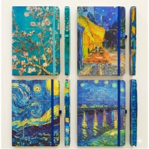 Libreta A6 Van Gogh 80 paginas Rayadas