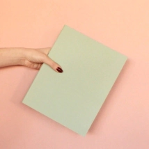 CUADERNOS 20X25 SINGER TAPA BLANDA LISO VERDE SAGE