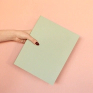 CUADERNOS 20X25 SINGER TAPA BLANDA LISO VERDE SAGE