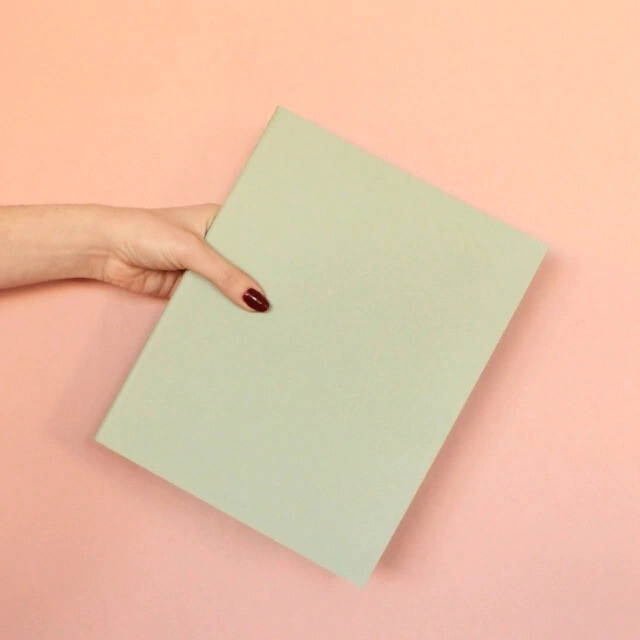 CUADERNOS 20X25 SINGER TAPA BLANDA LISO VERDE SAGE