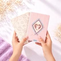 LIBRETAS 12X17 TAPA BLANDA X2 UNID - VENUS RAYADA / ENGRAVING LISA