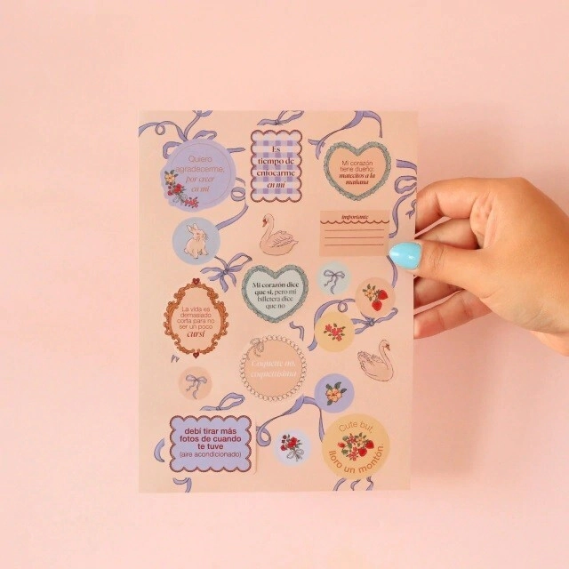 STICKERS A5 COQUETTE 2.0