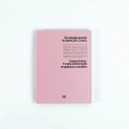 JOURNAL DE GRATITUD 14X19 TAPA DURA COLOR BLOCK - ROSITA