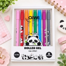 DISPLAY BOLIGRAFOS GEL X 8 COLORES