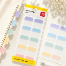 Indices adhesivos 28x25mm 80separadores - 5 colores combinados