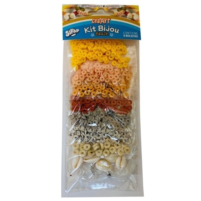 CREART BIJOU BEACH X 9 BOLSITAS