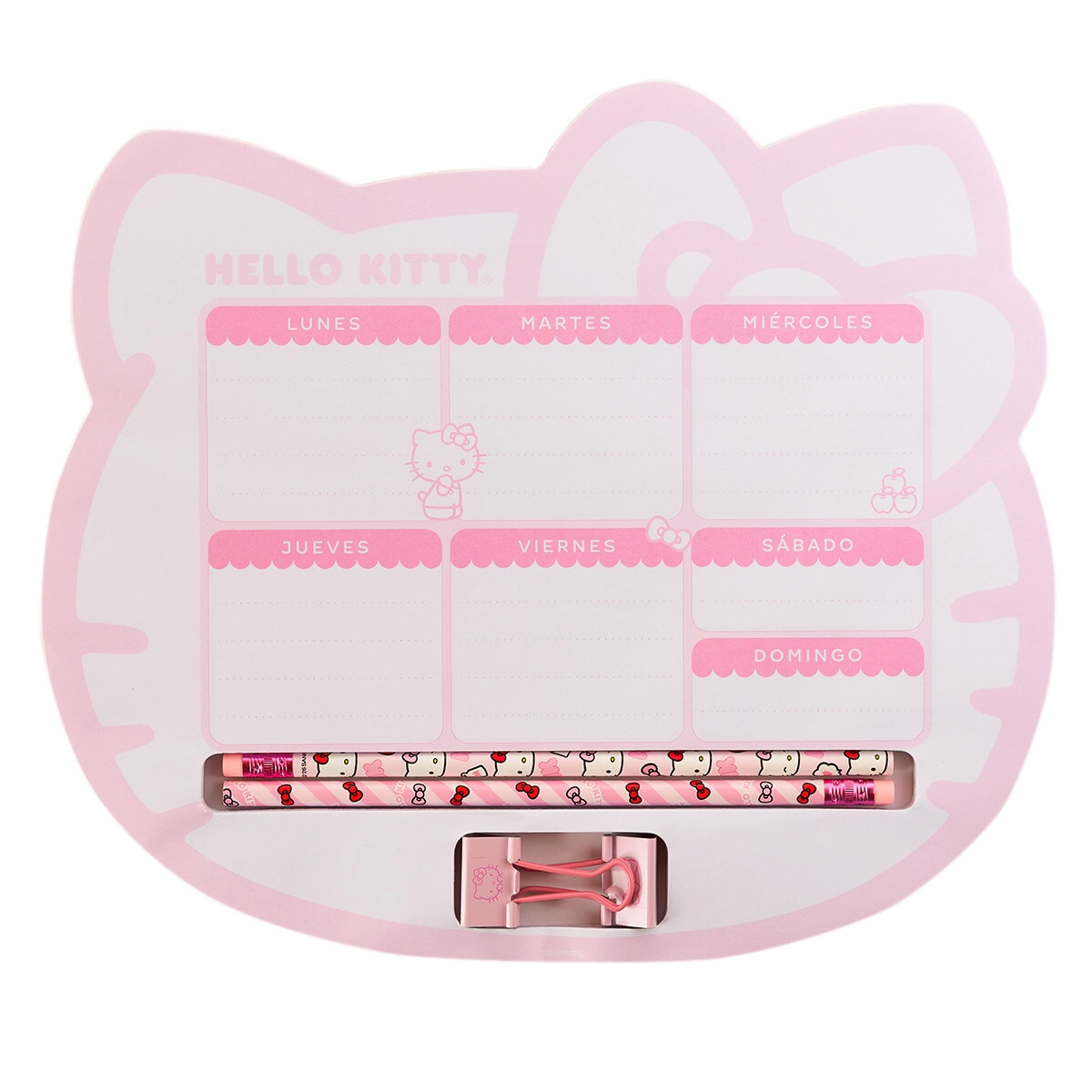MAW Hello Kitty - Planner Semanal con accesorios