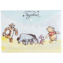 Sobre A4 con boton Winnie the Pooh