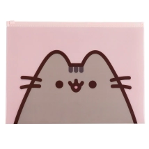 Sobre A4 con cierre zip Pusheen