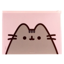 Sobre A4 con cierre zip Pusheen