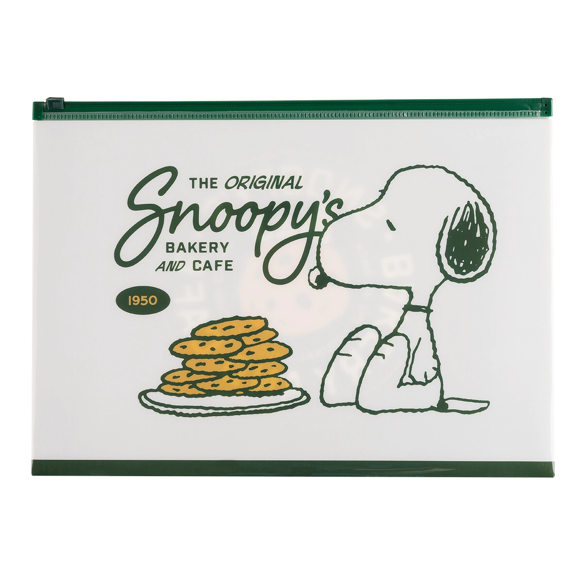 Sobre A4 con cierre zip Snoopy