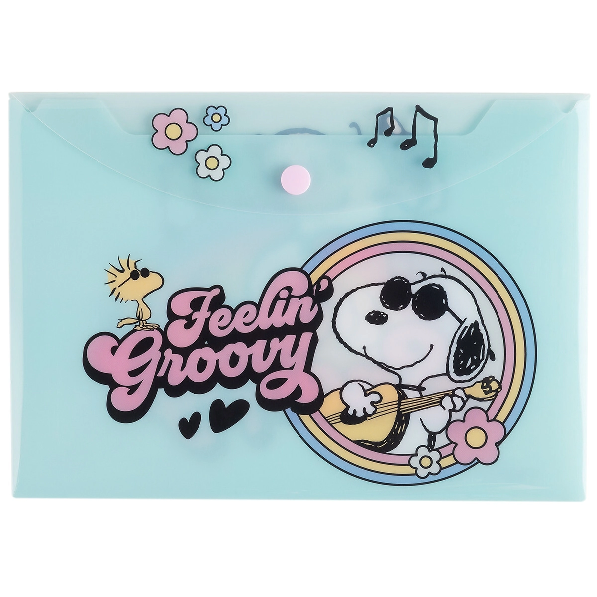 Sobre A5 con boton Snoopy