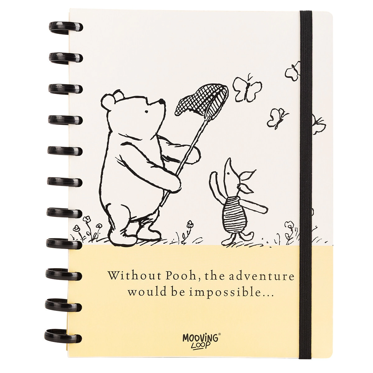 Mooving Loop - Cuaderno de Discos Carta Winnie the Pooh