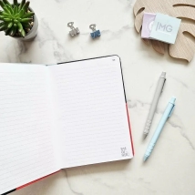 Libreta Cosida A5.HOMBX80H BLANCO //
