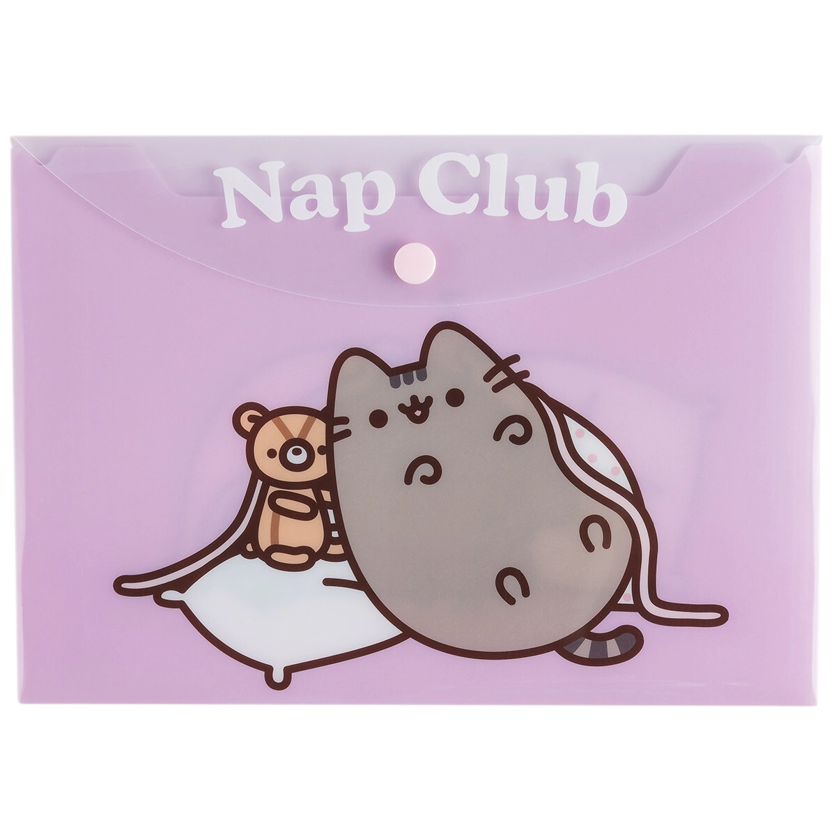 Sobre A5 con boton Pusheen
