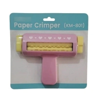 Rodillo para gofrado de papel - Dise&ntilde;o corazones