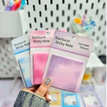 Post it 50 hojas- transparente con brillo