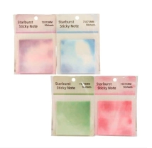 Post it 50 hojas- transparente con brillo