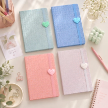 LIBRETA TD A5 96H 80GR RY 3D PATHC HEART