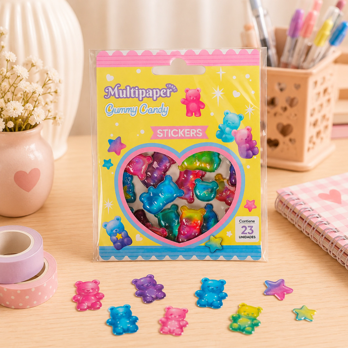 STICKERS GUMMY CANDY