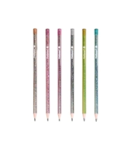LAPIZ DE GRAFITO METALLIC COLLECTION HB SIN GOMA TUBO X 36