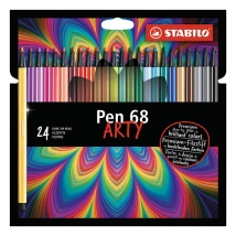 MARCADOR PEN 68 ARTY ESTUCHE x 24 CARTON